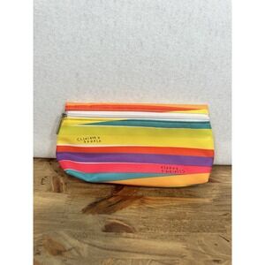 Clinique X Donald cosmetic Travel Bag Stripes